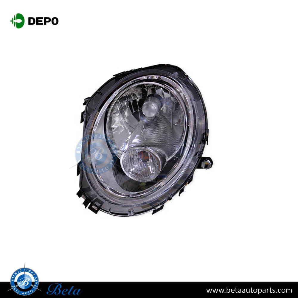 Left Side Headlamp for Mini Cooper / Clubman R55/R56/R57 2007-2014 models, Part Number 63122751871 Left Side Headlamp for Mini Cooper / Clubman R55/R56/R57 2007-2014 models, Part Number 63122751871